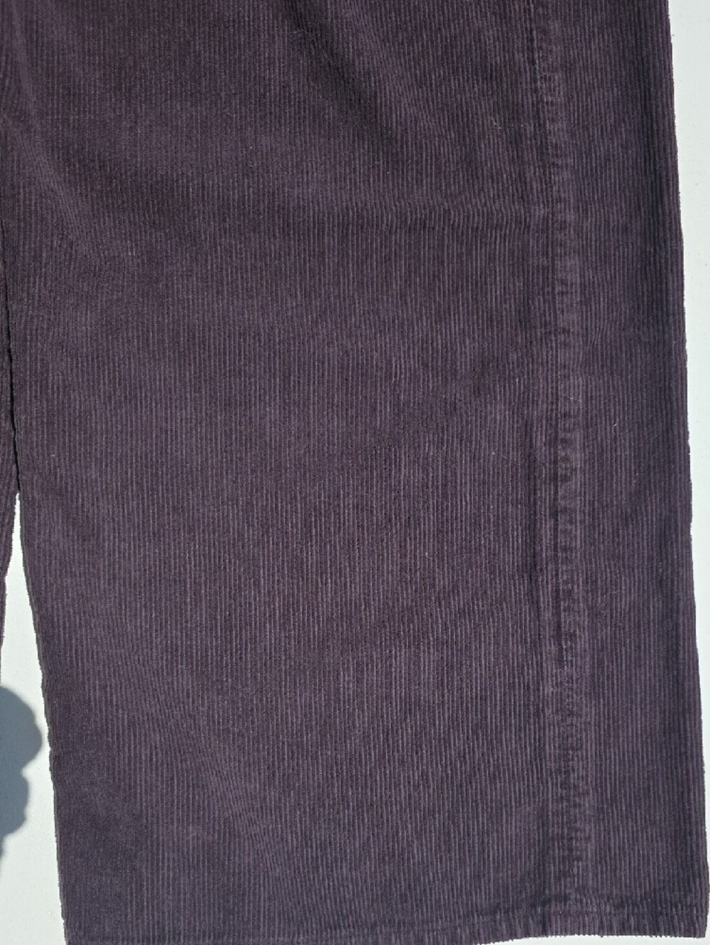 NEW $288 AGOLDE VANA FOLD WIDE LEG DK BROWN CORDUROY PANTS SIZE 29 - Picture 8 of 14
